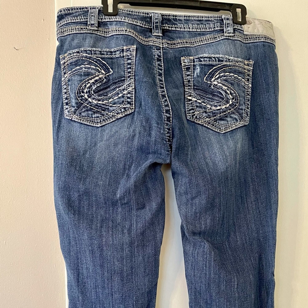 Silver brand twisted capris 16